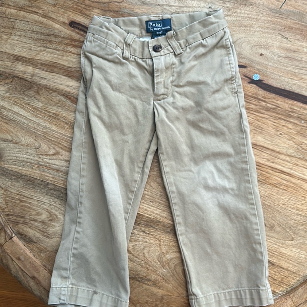 Ralph Lauren Polo khaki pants- toddler size 2/2t